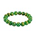 Purple Jadeite Jade Beads Bracelet (Size 6.5-7.5) 170.00 Ct.
