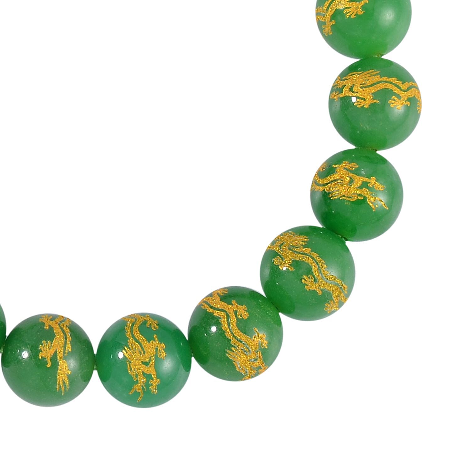 Green Jade Stone Bracelet 170.00 ct 170.000 Ct.