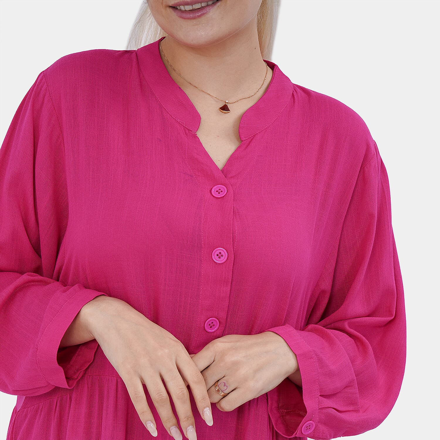 Manchester Closeout Deal Tiered Dress (One Size 8 to 20) - Black