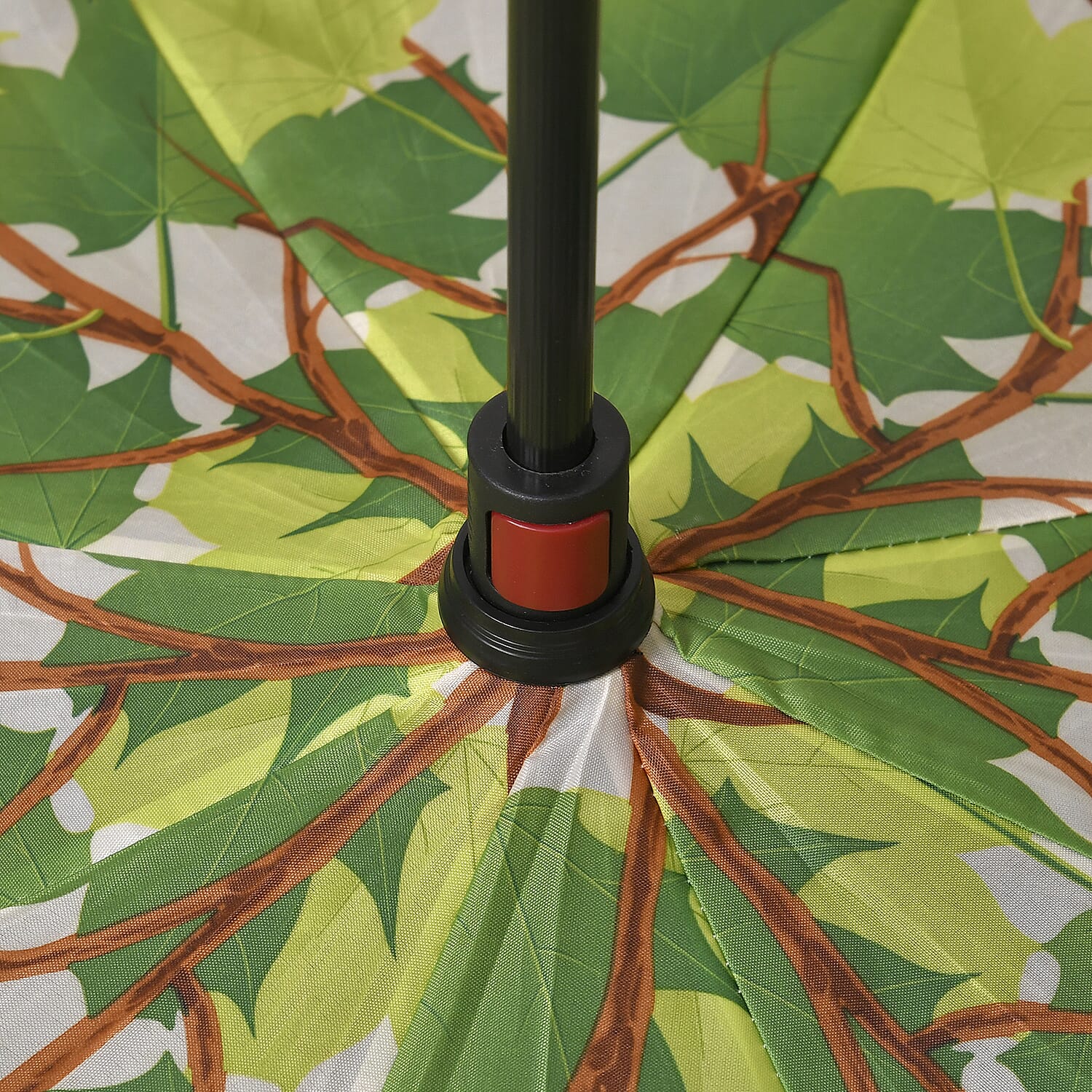 Inverted Umbrella, C Shape Handle Reverse Folding Umbrella, Anti-UV Windproof Travel Umbrella - Green