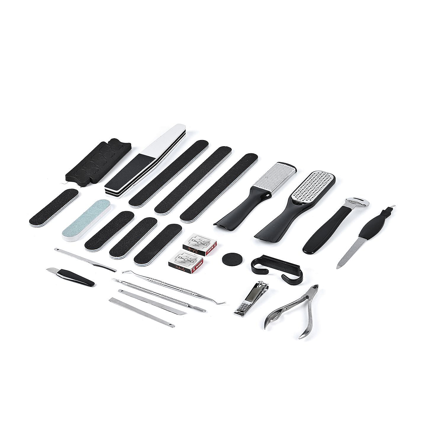 36 Piece Manicure Set - Black