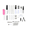 36 Pieces Complete Manicure and Pedicure Set - White