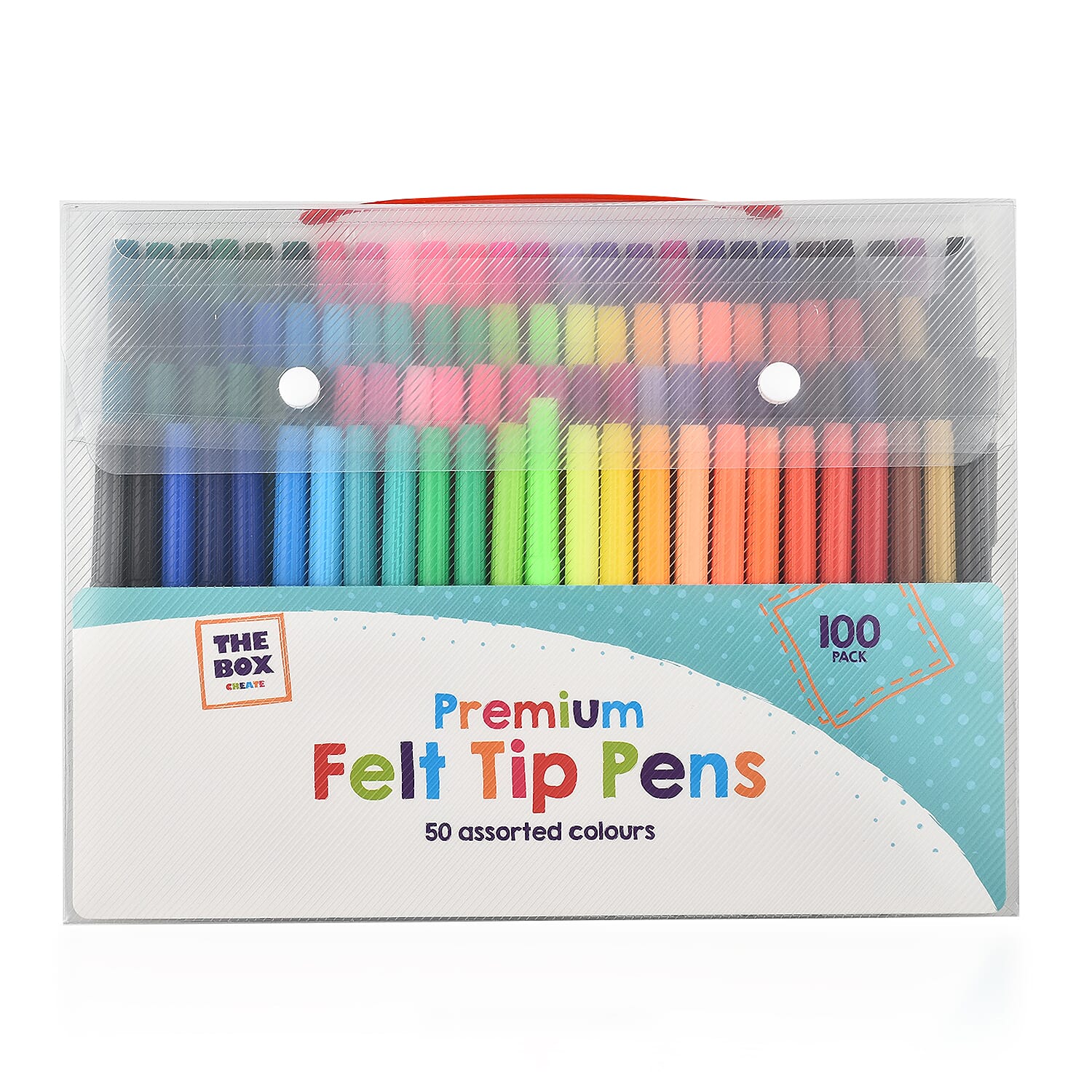 Felt Tip Pen Set (Pack of 100)