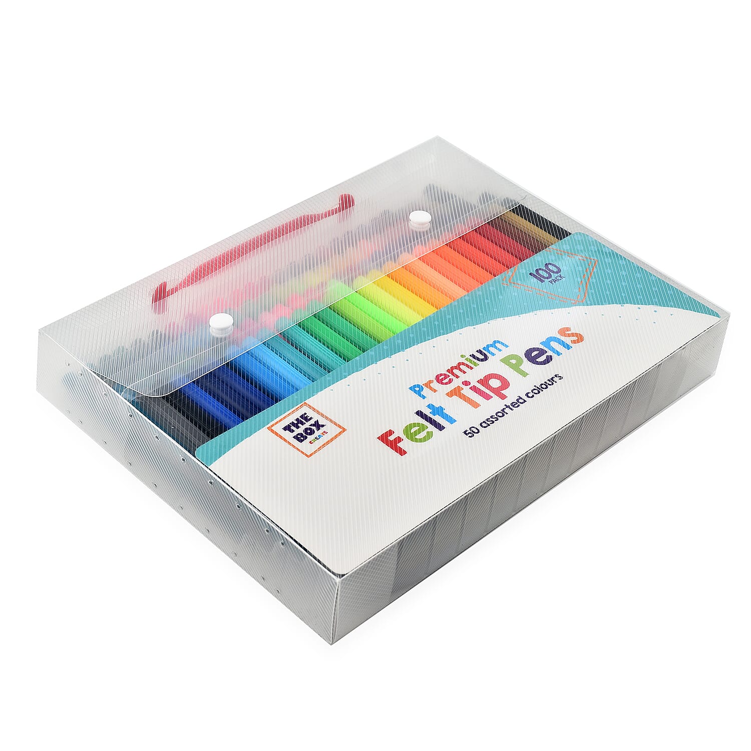 Felt Tip Pen Set (Pack of 100)