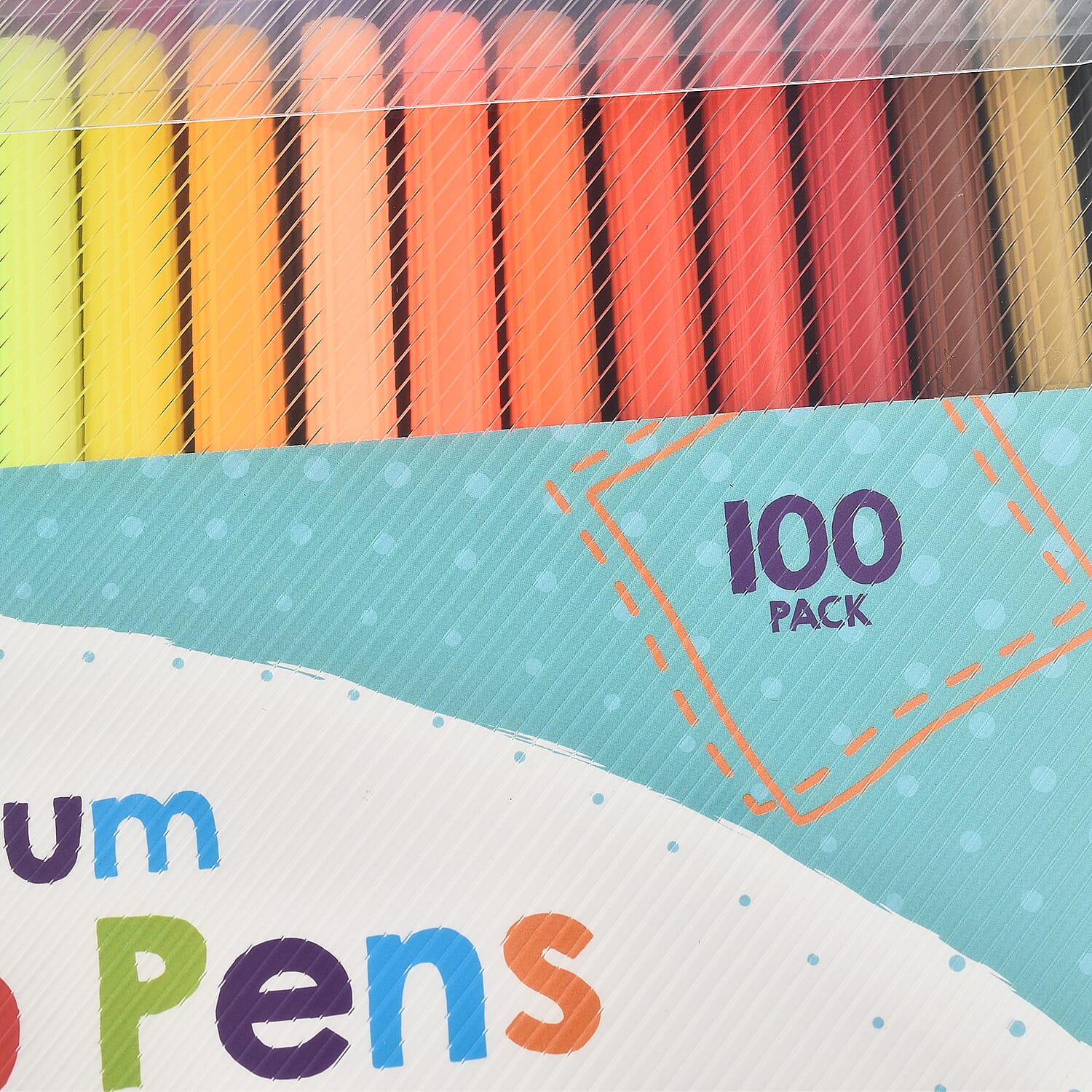 Felt Tip Pen Set (Pack of 100)