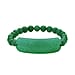 Purple Jadeite Jade Beads Carved Bracelet (Size 7-7.5) 150.00 Ct.