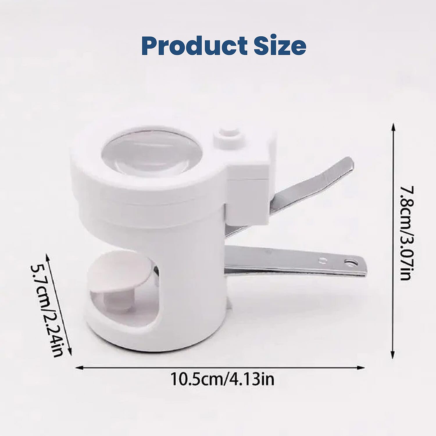 CHRISTMAS MEGA OFFER - Rechargeable Magnifying LED Nail Clipper