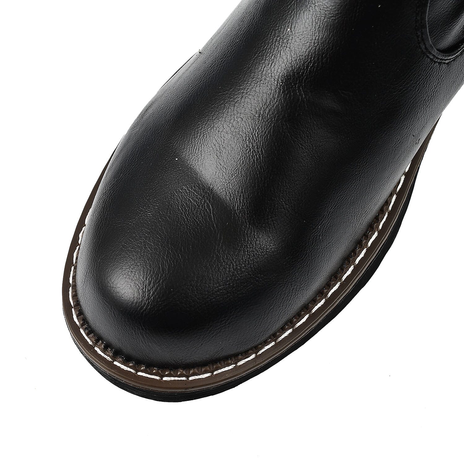 Pia Faux Fur Ladies Boots - Black