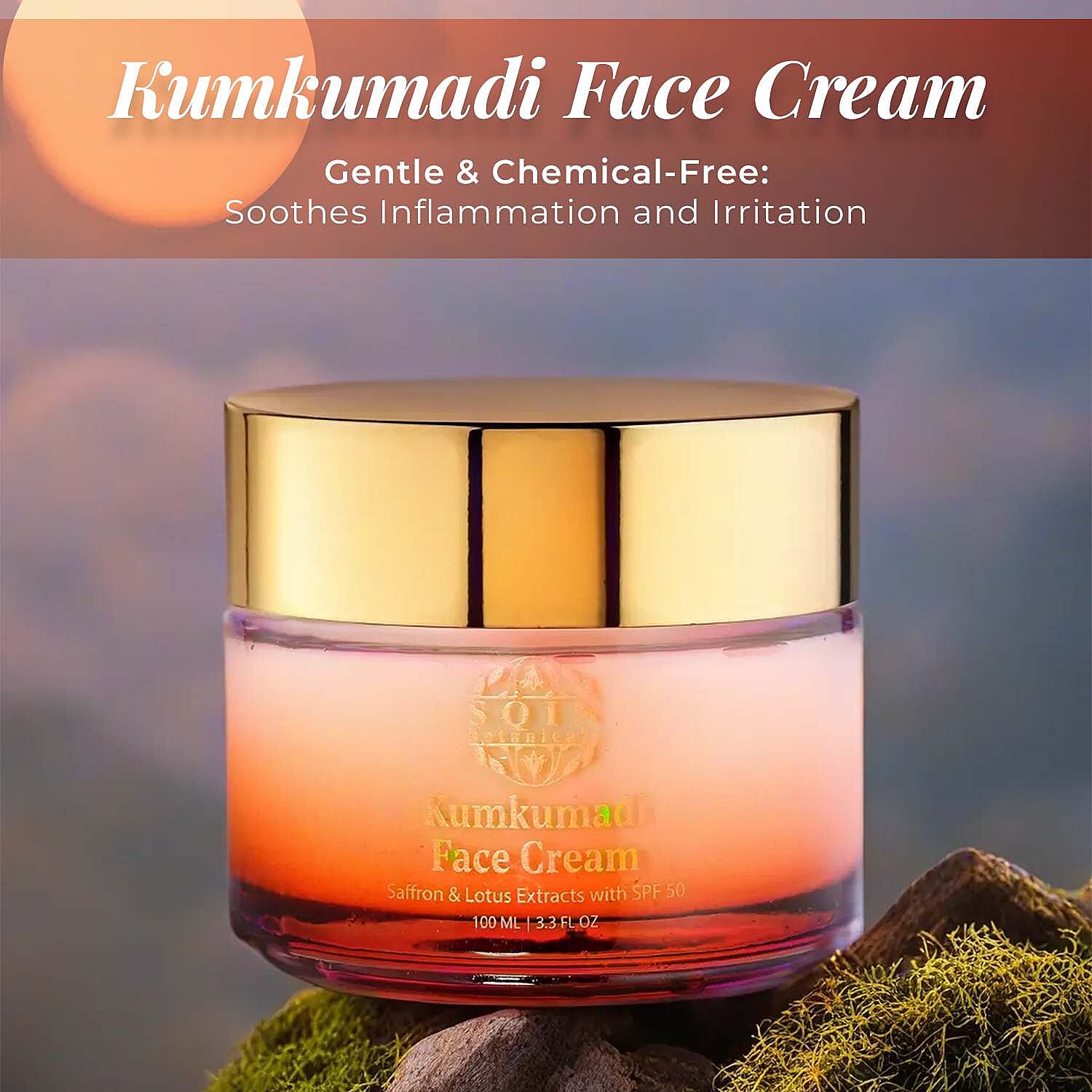 Kumkumadi Face Cream With SPF 50 - 100ml