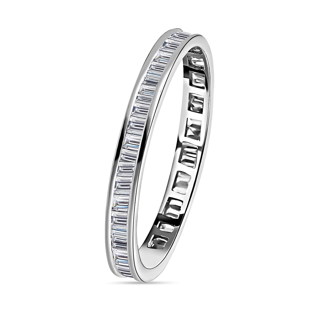 Signature Collection - 950 Platinum SGL Certified (I1-G-H)  Diamond Ring 0.50 Ct.