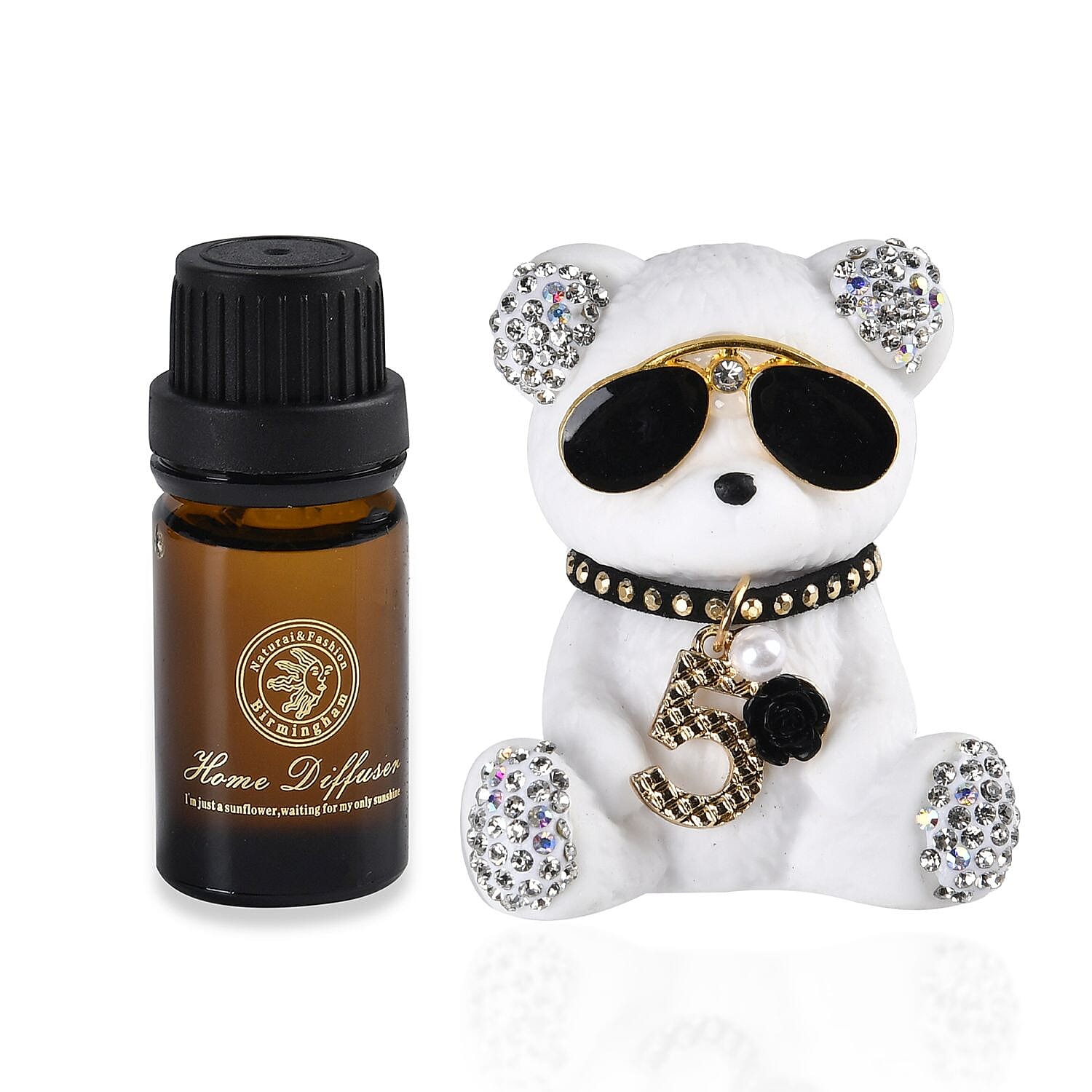 Car Hanging Ornament with 10ml Essential Oil - Lavender