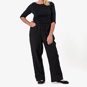 https://tjcuk.sirv.com/Products/76/8/7688004/Tamsy-100-Cotton-Casual-Elasticated-Waist-Trousers-Size-8-to-10-Black_7688004.jpg?w=342&h=342