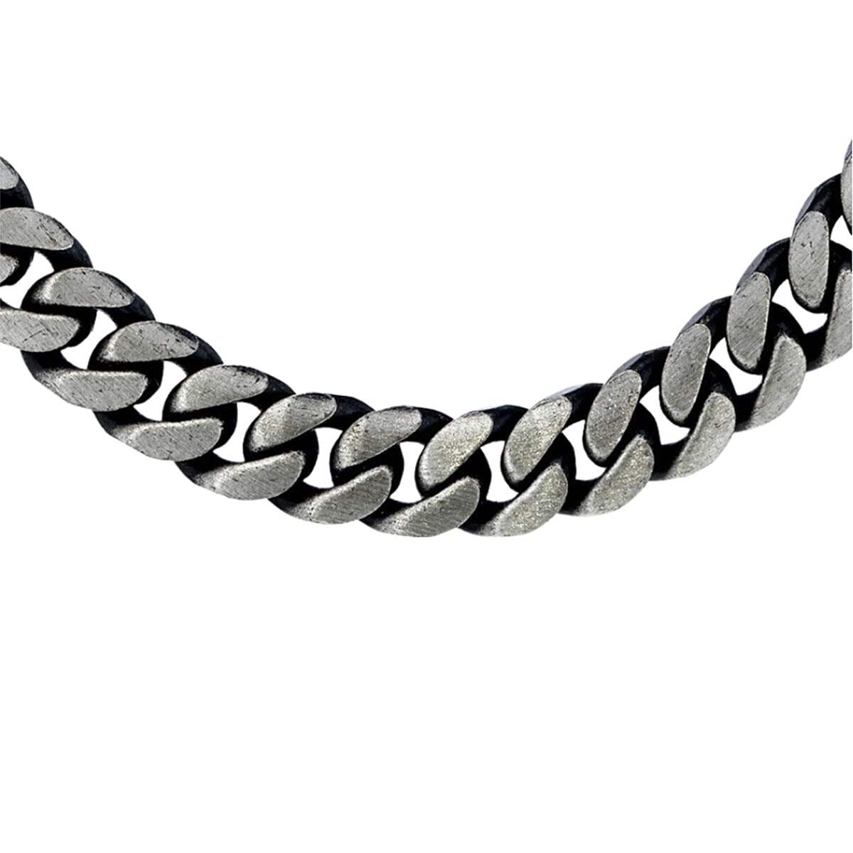 RACHEL GALLEY - Sterling Silver Curb Chain (Size - 20), Silver Wt. 33.1 Gms