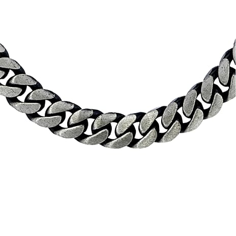 RACHEL GALLEY - Sterling Silver Curb Chain (Size - 20), Silver Wt. 33.1 Gms