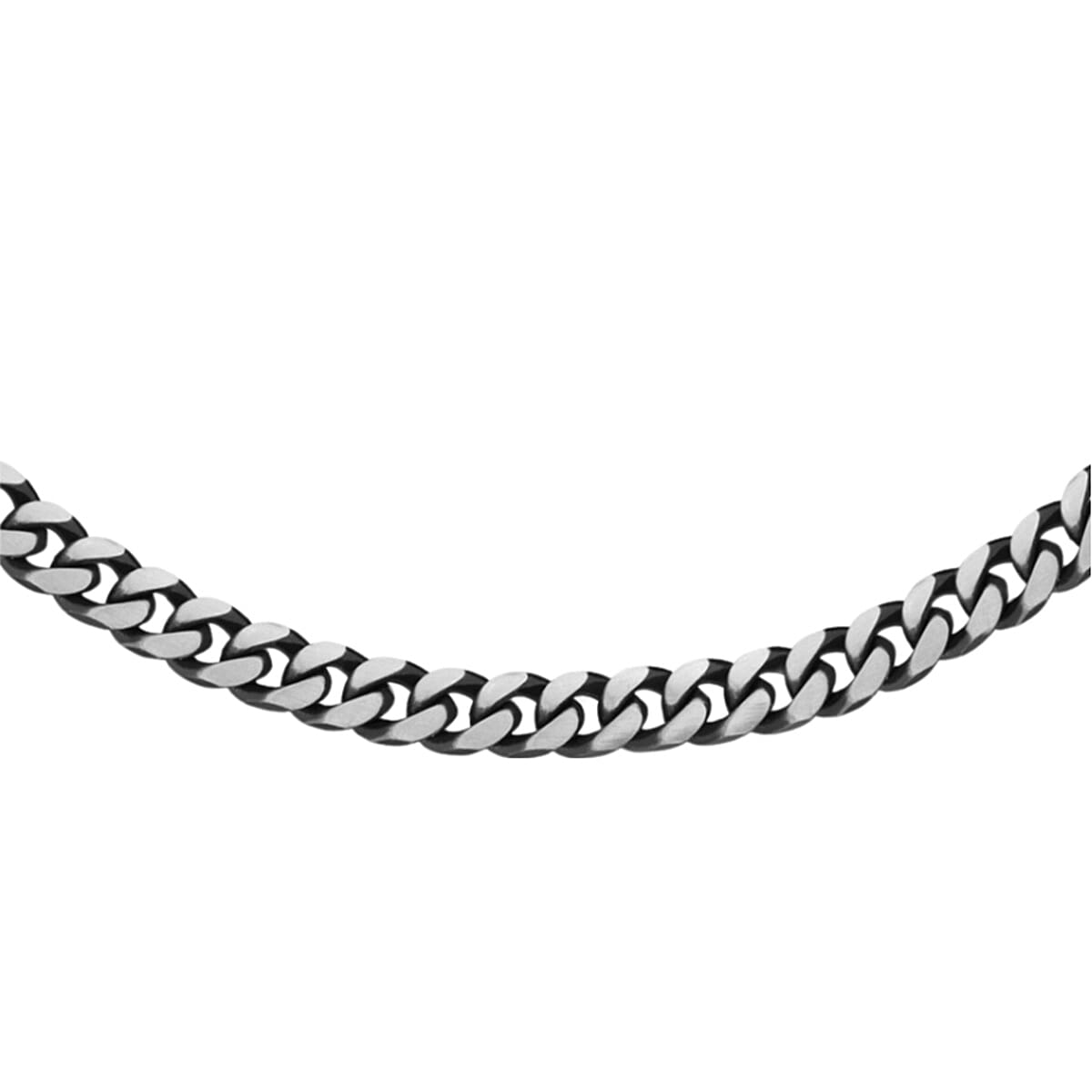 RACHEL GALLEY - Sterling Silver Curb Chain (Size - 20), Silver Wt. 33.1 Gms