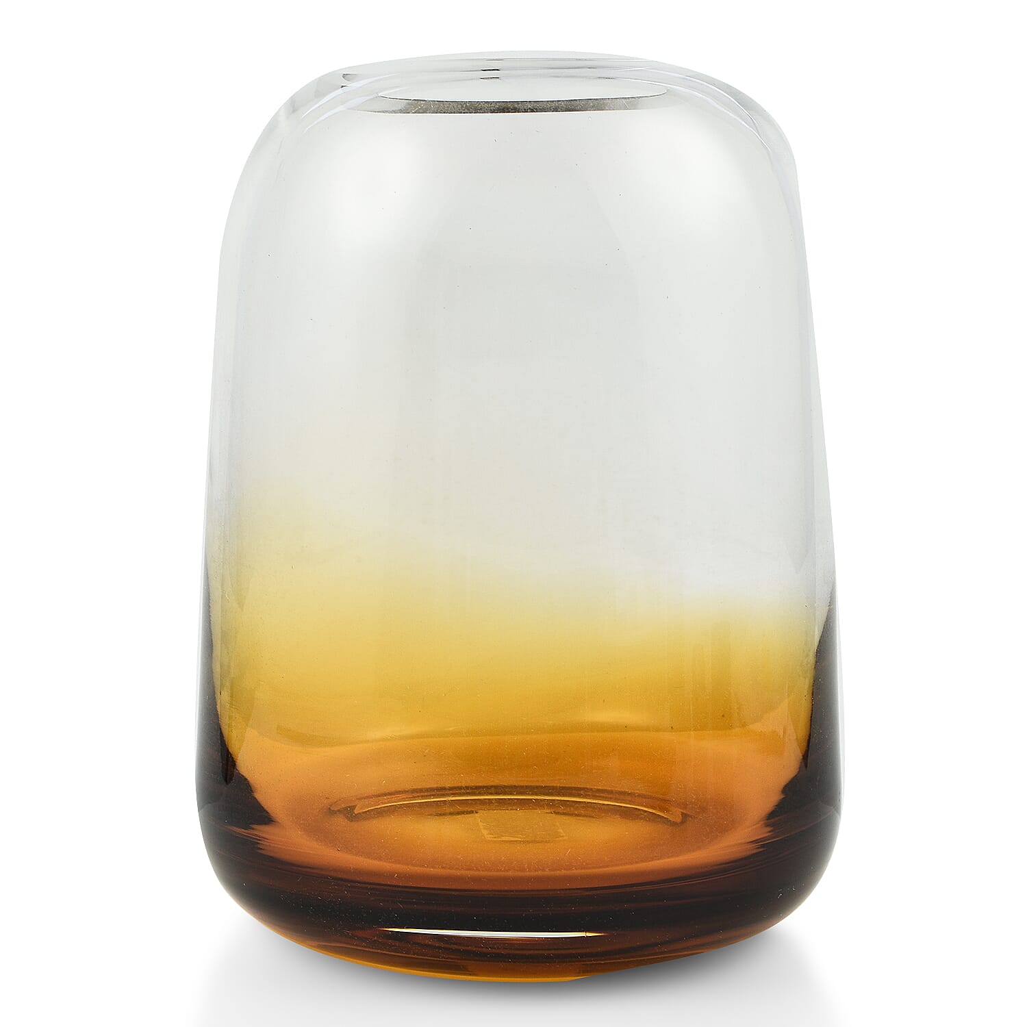 Alnwich Small Glass Vase (Cinnamon) - Smoke Tan