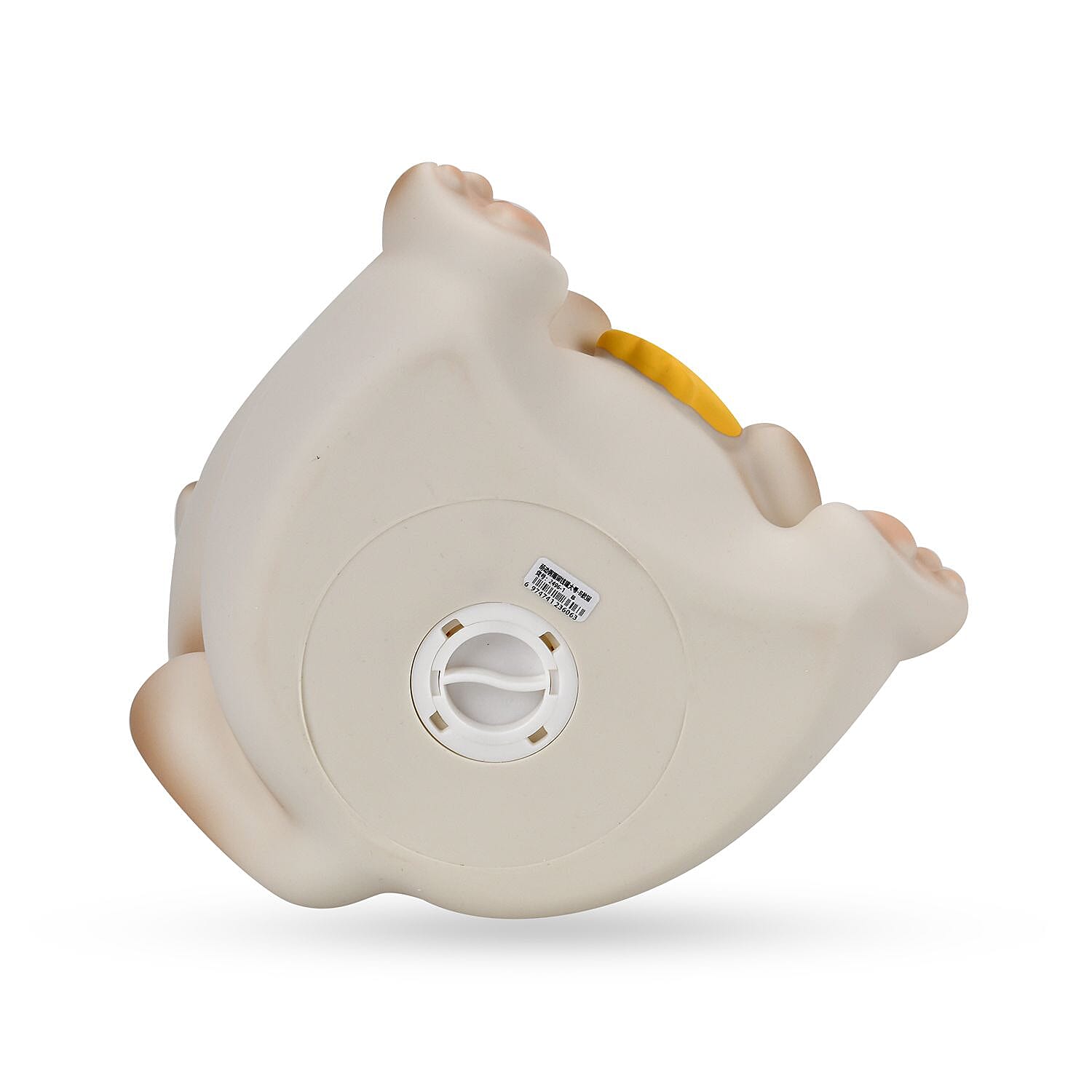 Money Bank with a Cat Holding a Fish - Beige