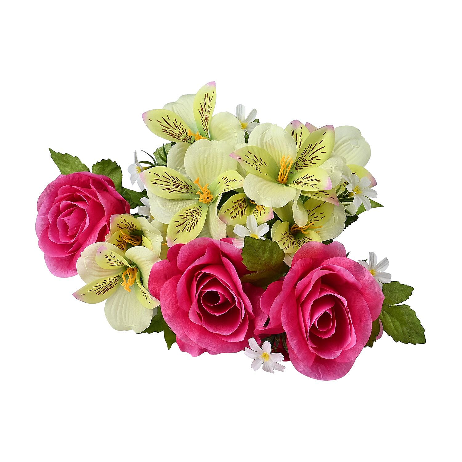 Mini Bauhinia Rose Eternal Flower Bouquet