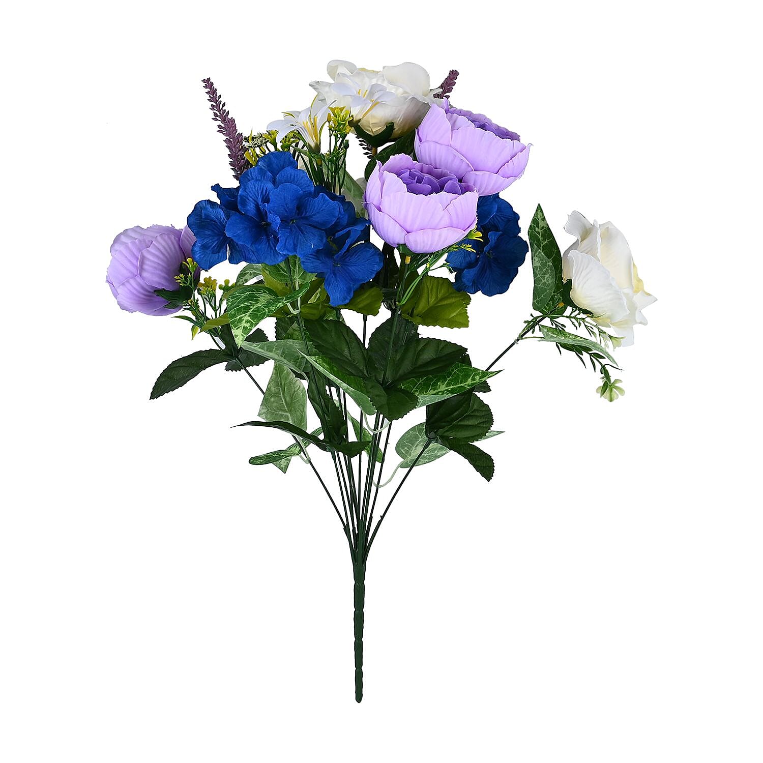 Peony Rose Eternal Flower Bouquet - Purple