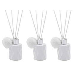 Set of 3 - Desire Reed Diffusers Lime, Basil and Mandarin - Green