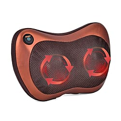 Soul Smart Neck Shaitsu Massager with Car Adaptor (Size 31x11 cm) - Black