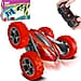 4WD High-Speed Rechargeable Remote Control Stunt Car Toy with Remote - Green