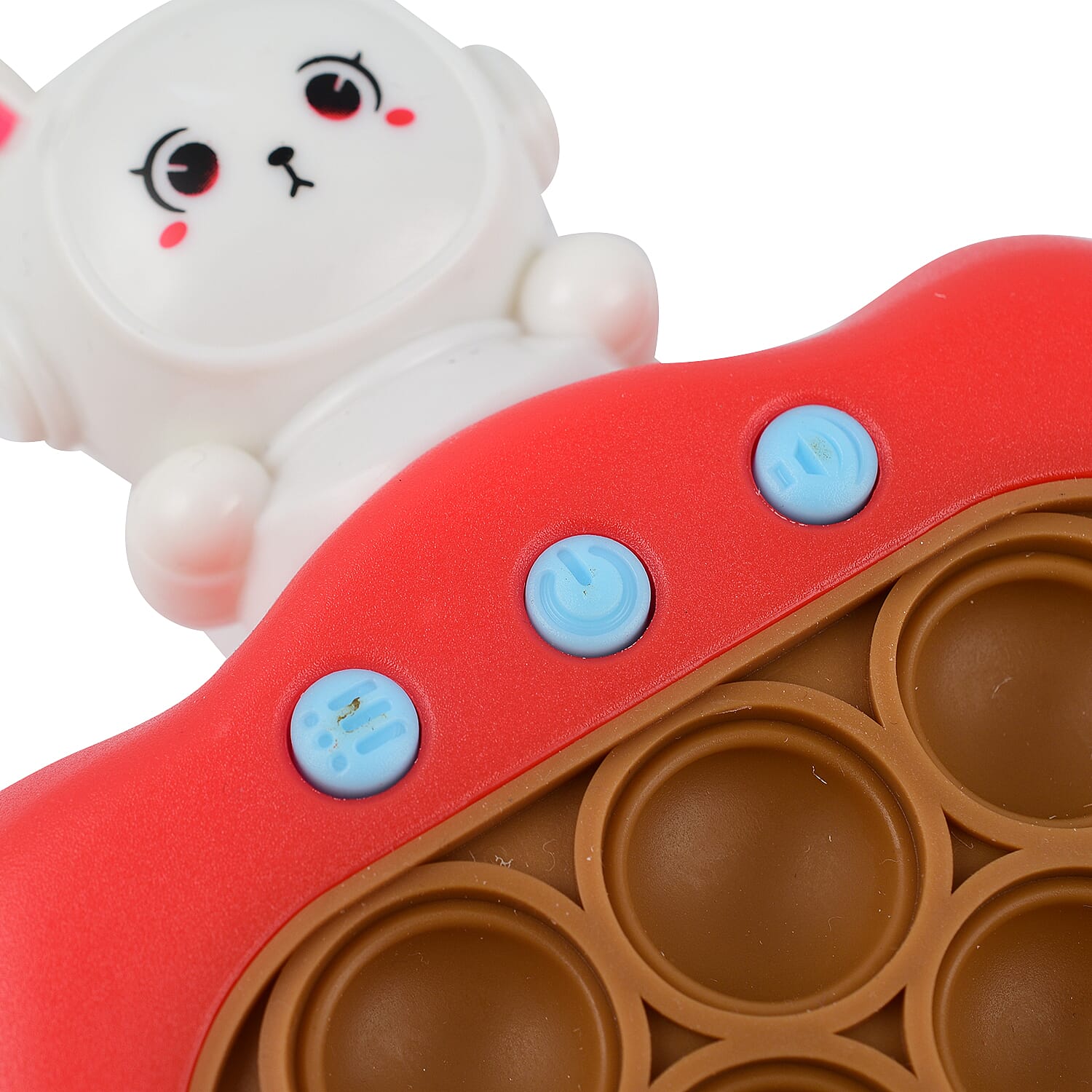 Fast Push Bunny Pop It Game - AAA Battery (Battery Not Included)