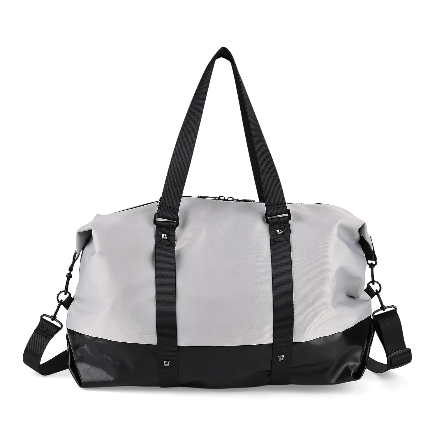 Water Repellent Multipurpose Travel Duffle Bag - Grey