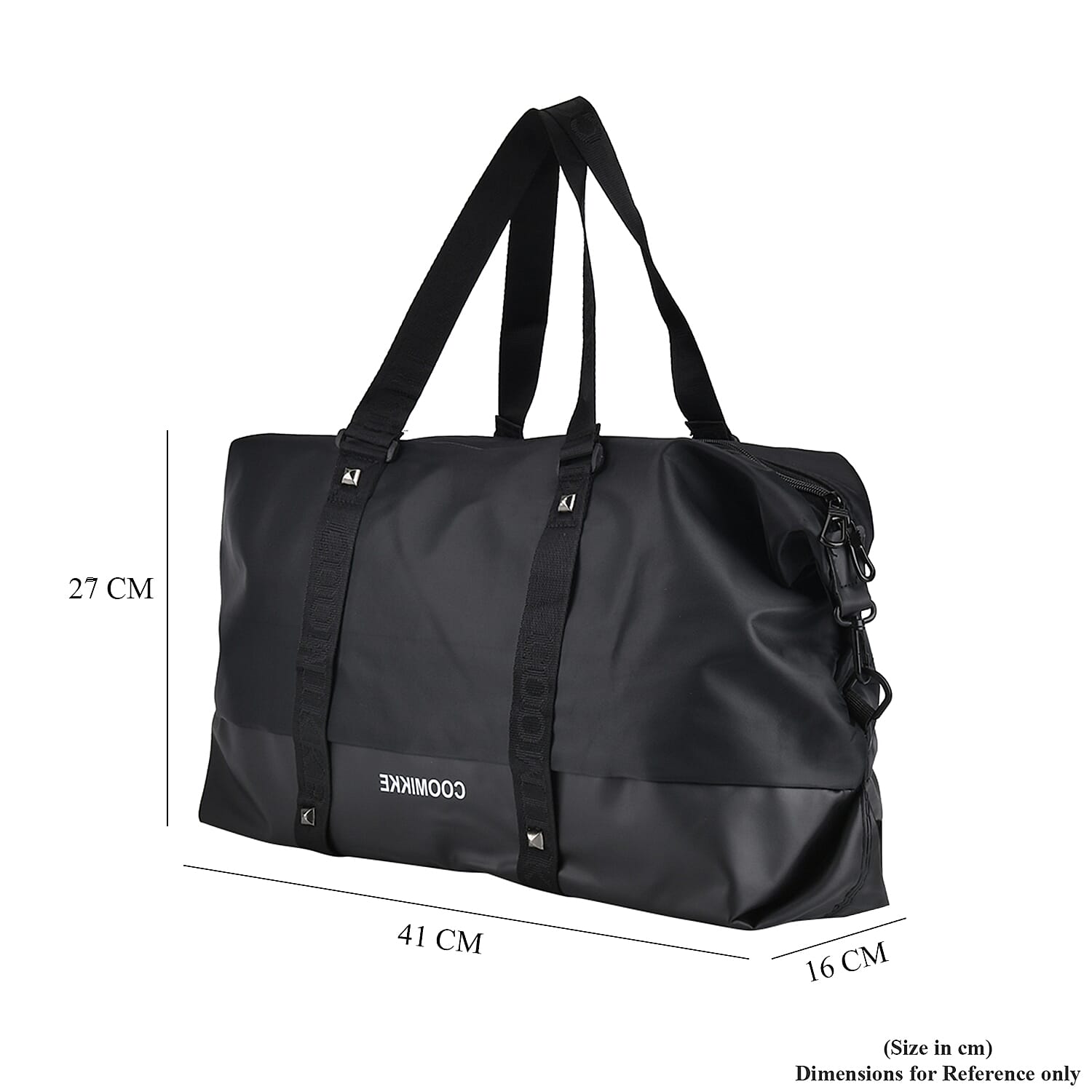 Water Repellent Multipurpose Duffle Bag - Black
