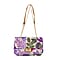 Sequin Floral Crossbody Bag
