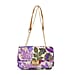 Sequin Floral Crossbody Bag