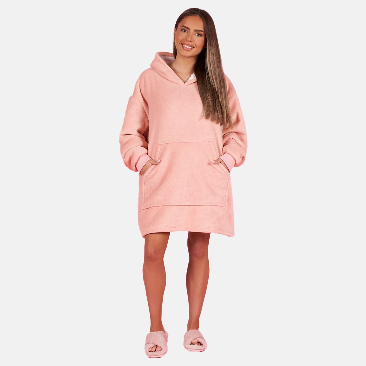 Light pink clearance hoodie dress