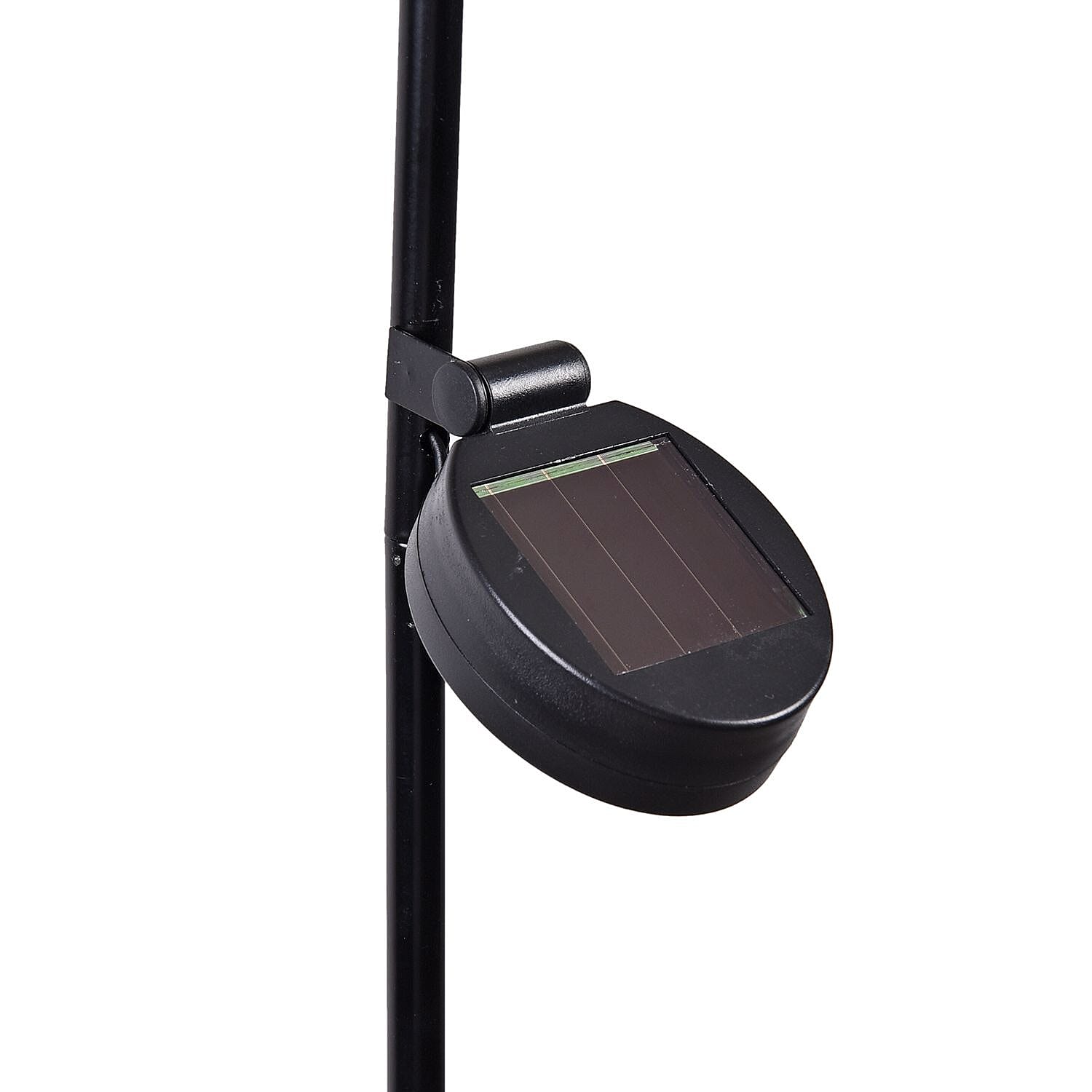 Pink Flamingo Wind Spinner with Solar Panel and LED