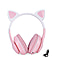 On-Ear and Over-Ear Headphone (Size 16x8 cm) - Pink & Pink