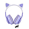 On-Ear and Over-Ear Headphone (Size 16x8 cm) - Purple & Pink