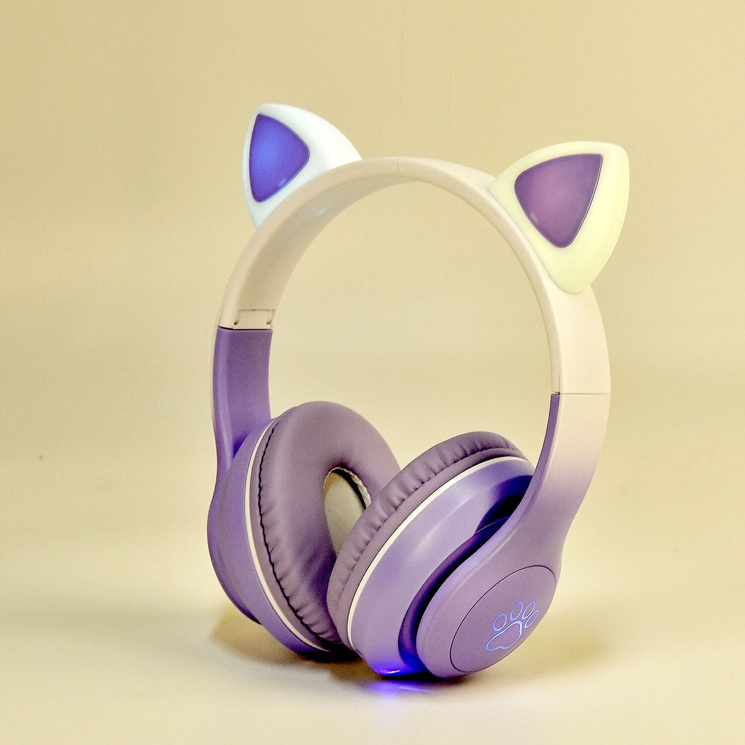 On-Ear and Over-Ear Headphone (Size 16x8 cm) - Purple & Pink