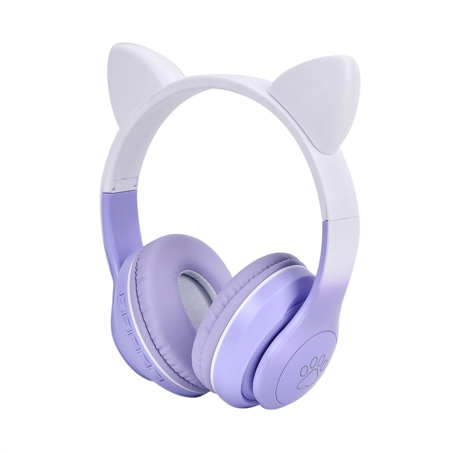 On-Ear and Over-Ear Headphone (Size 16x8 cm) - Purple & Pink