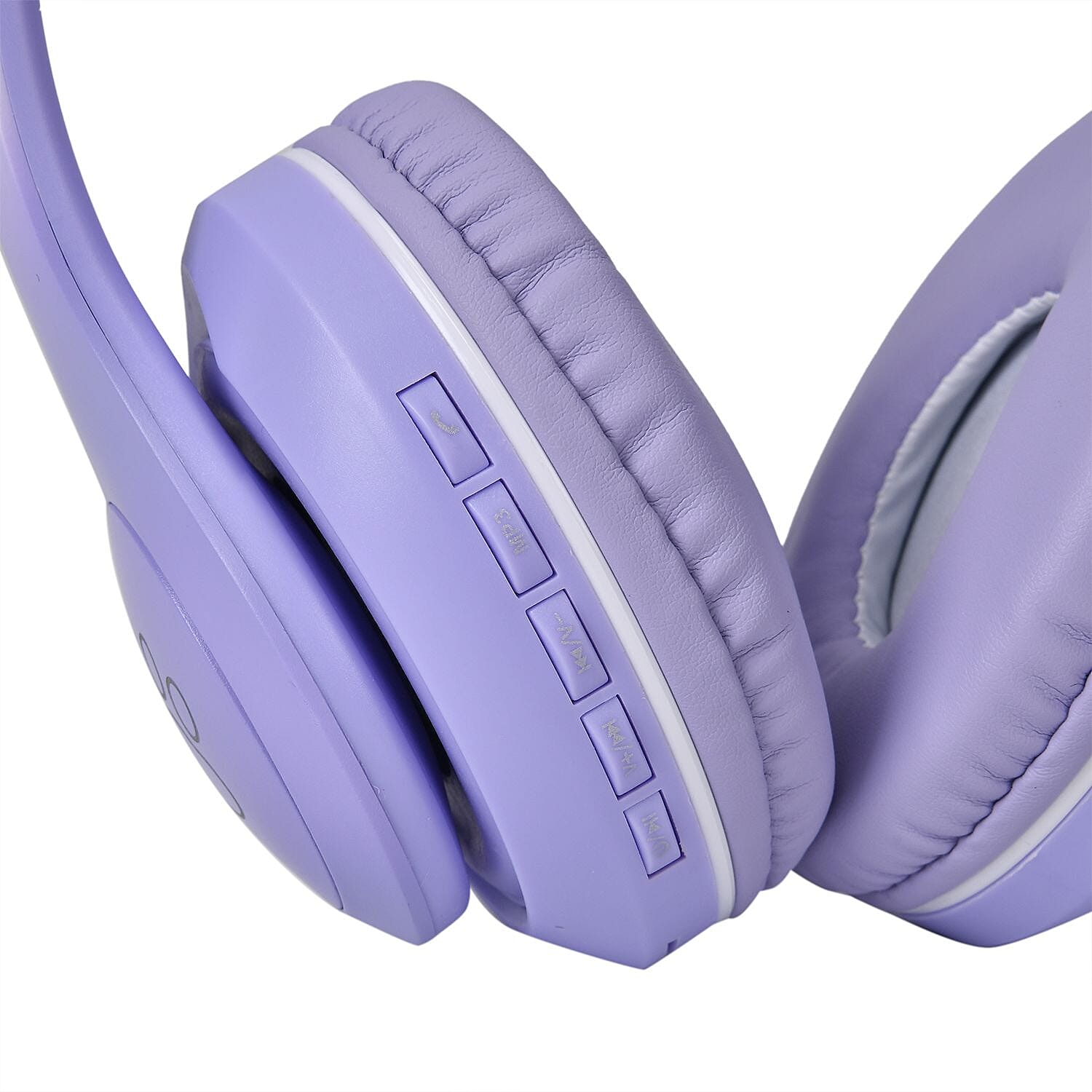 On-Ear and Over-Ear Headphone (Size 16x8 cm) - Purple & Pink