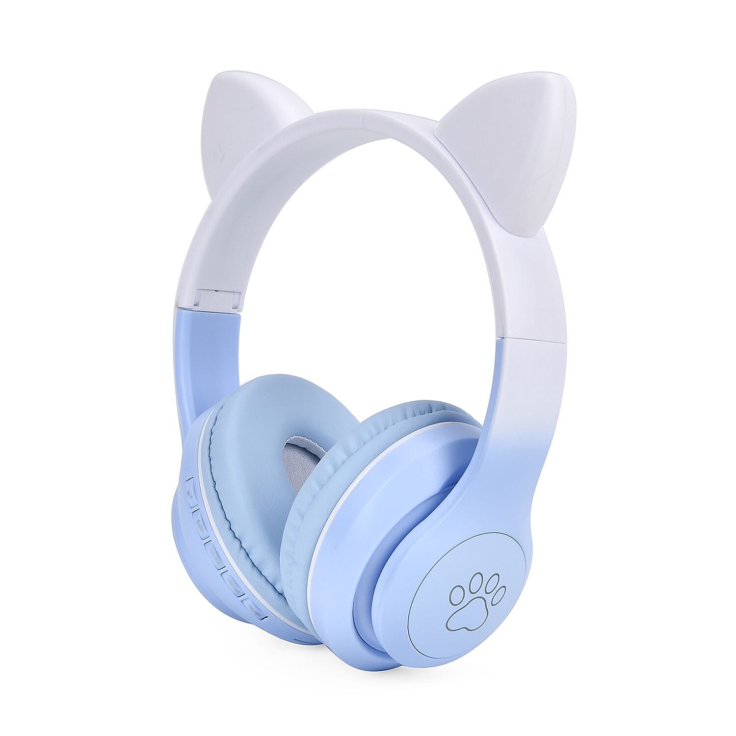On-Ear and Over-Ear Headphone (Size 16x8 cm) - Blue & Pink