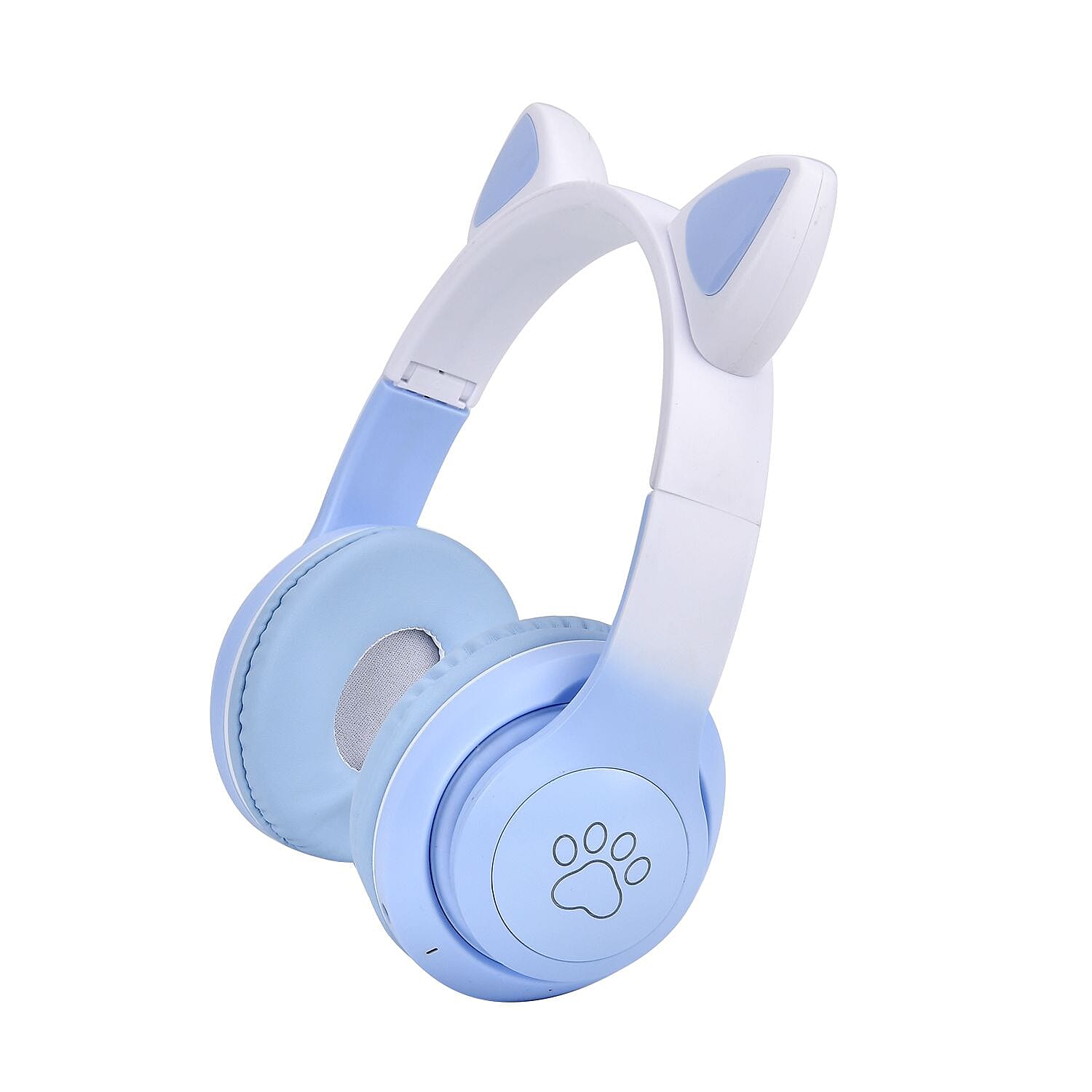 On-Ear and Over-Ear Headphone (Size 16x8 cm) - Blue & Pink