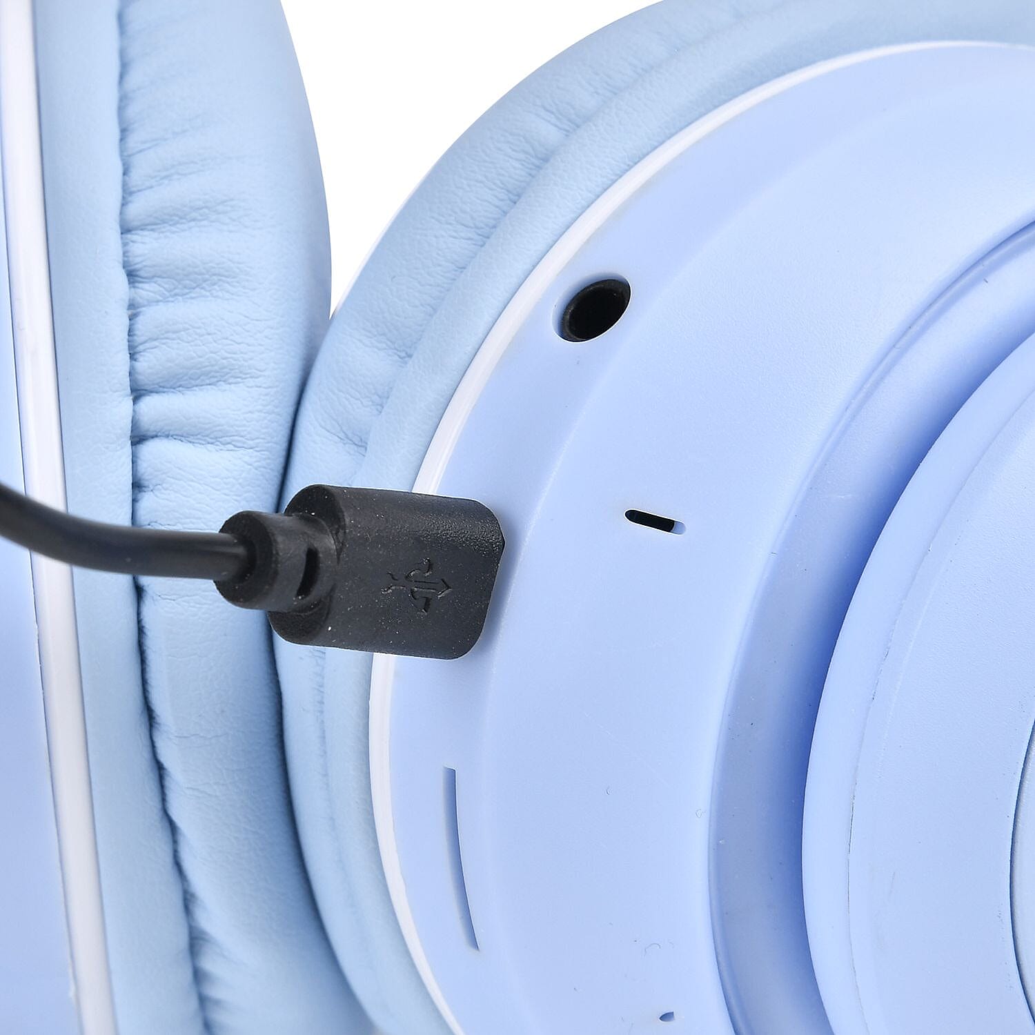 On-Ear and Over-Ear Headphone (Size 16x8 cm) - Blue & Pink