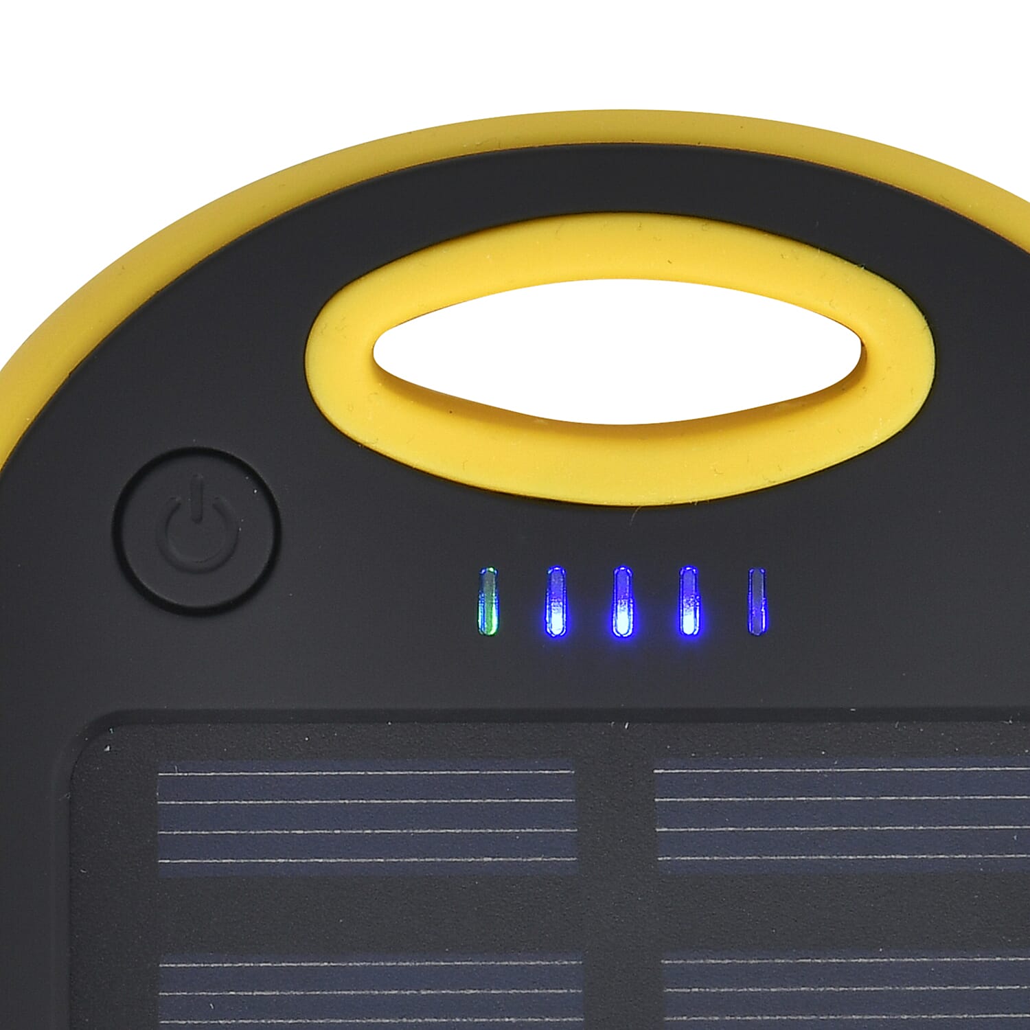 Energy Efficient Charger 5000 mAH Power Bank with charging Cable included - Yellow & Black