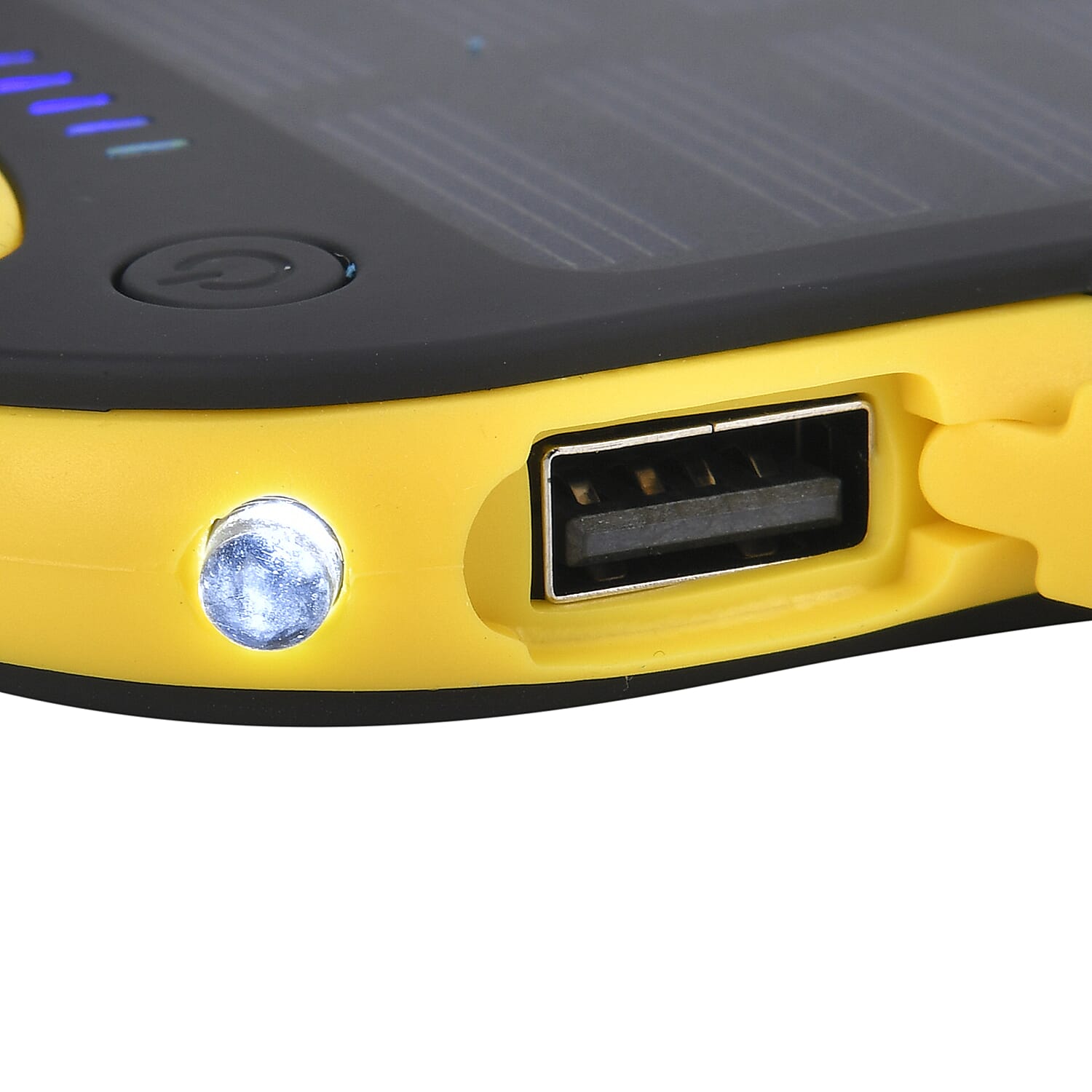 Energy Efficient Charger 5000 mAH Power Bank with charging Cable included - Yellow & Black