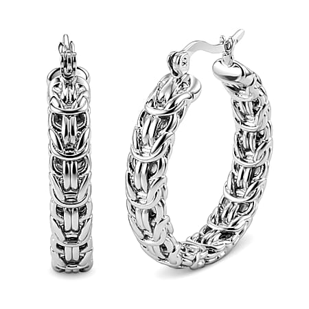 Byzantine Hoop Earring with Clasp