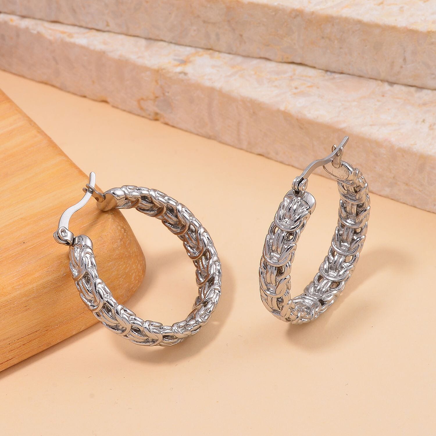 Hoop Earring with Clasp