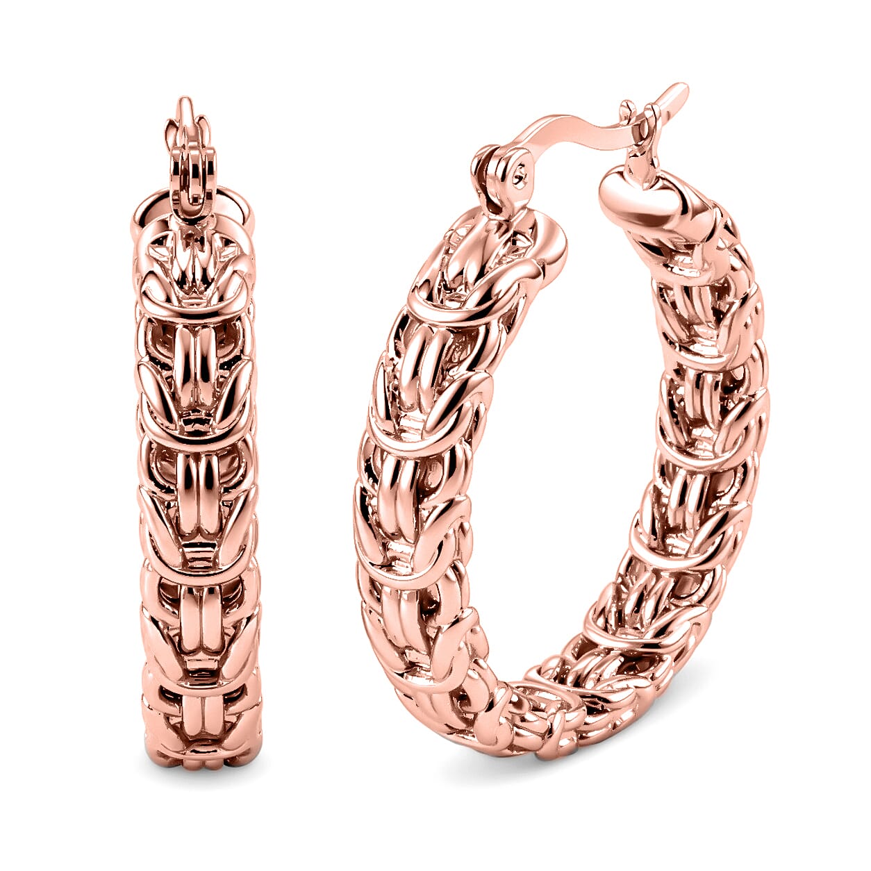 Byzantine Hoop Earring with Clasp