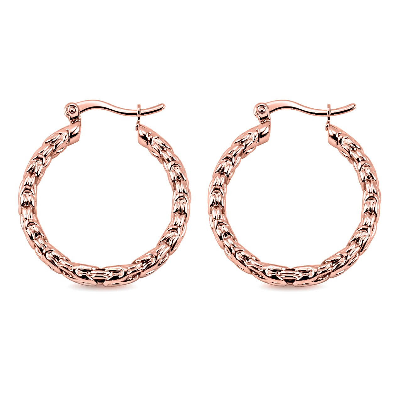 Byzantine Hoop Earring with Clasp