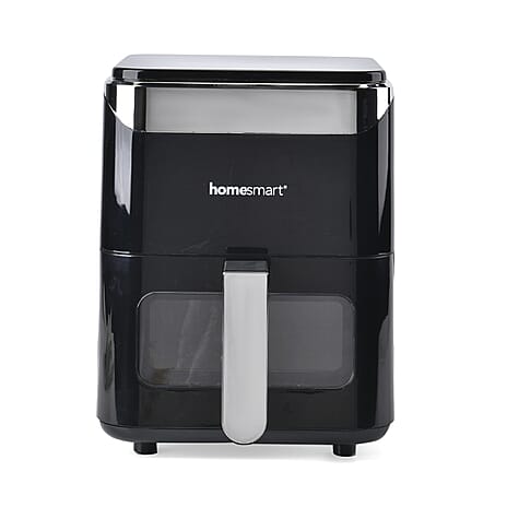 LIQUIDATION DEAL - Homesmart 3.5L Digital Air Fryer - Crisp, Roast, Bake - With Less Oil - 10 Menu Options- Black & Gold