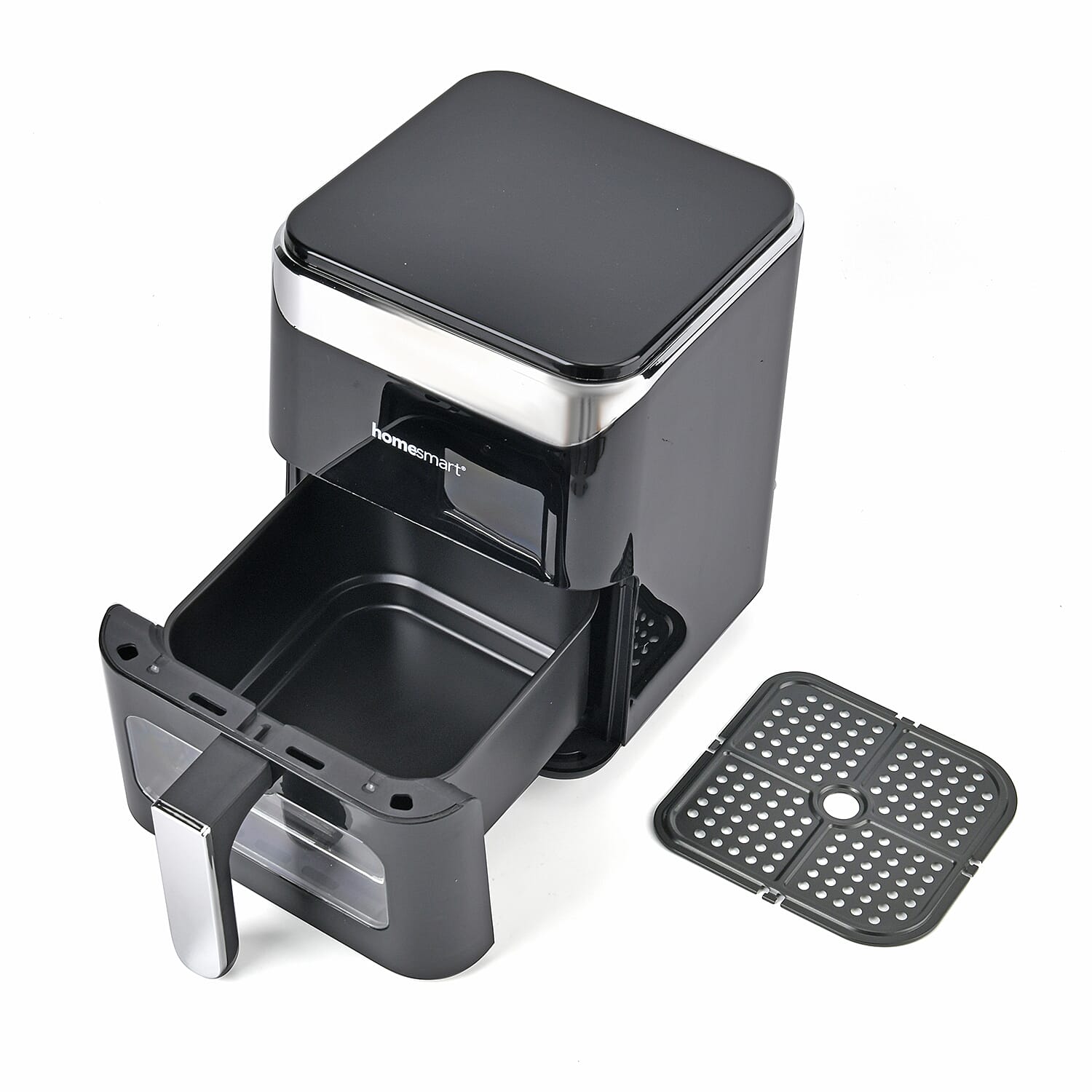 LIQUIDATION DEAL - Homesmart 3.5L Digital Air Fryer - Crisp, Roast, Bake - With Less Oil - 10 Menu Options- Black & Gold