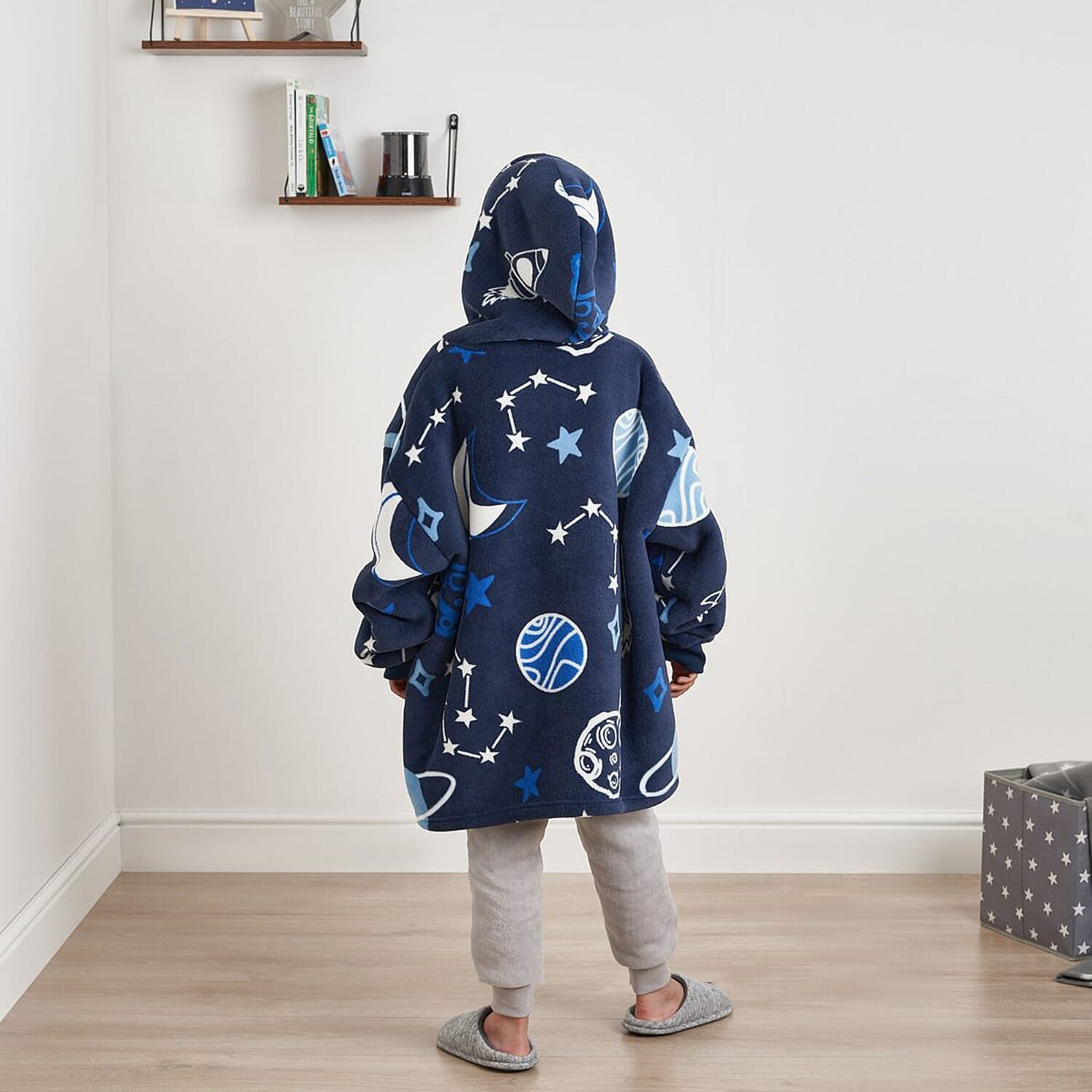 Woven Cardigan and Sweater-Jumper (Size 1x1 cm) - Navy